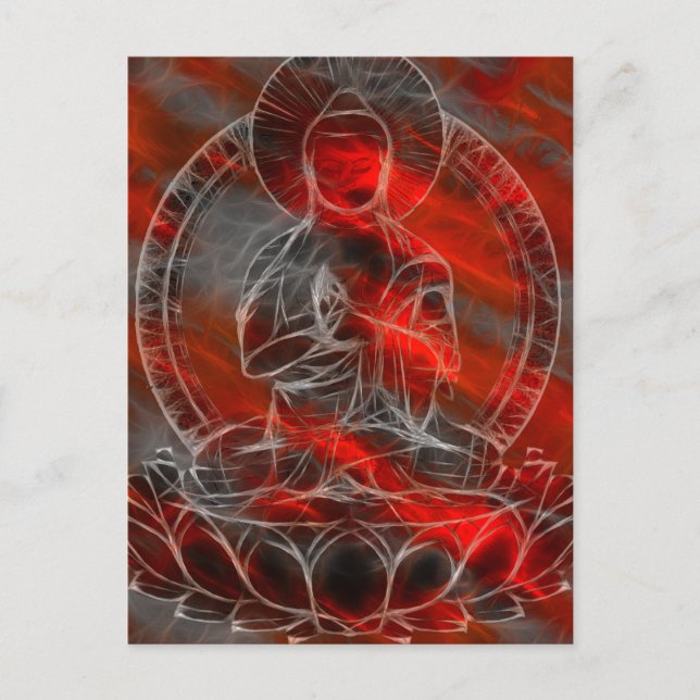 Buddha Energy 2 Postcard (Front)