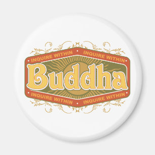 Buddha Enquire Within Magnet