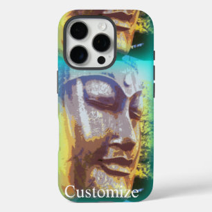 buddha face iPhone 16 pro case
