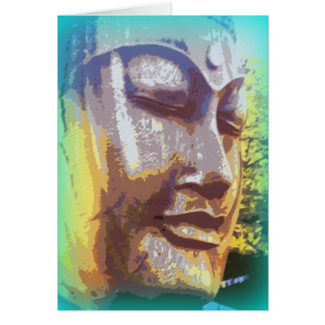 buddha face green (Front)