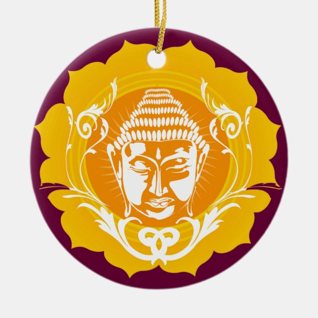 Buddha face ornament (Front)