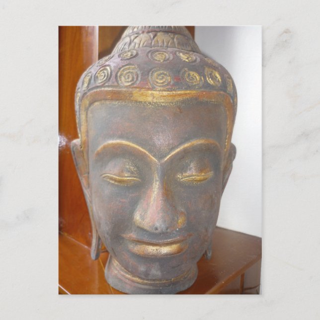 buddha face postcard (Front)