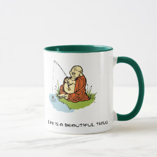 Buddha Fishing Mug