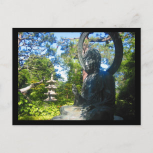 buddha gardens postcard