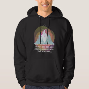 Buddha Gautama Mindfulness Peace Loving Kindness M Hoodie