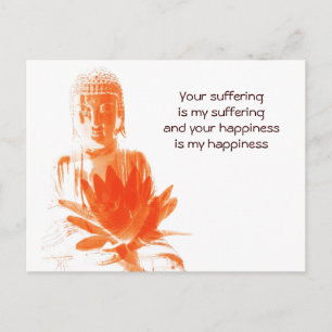 Buddha Gautama quote postcard