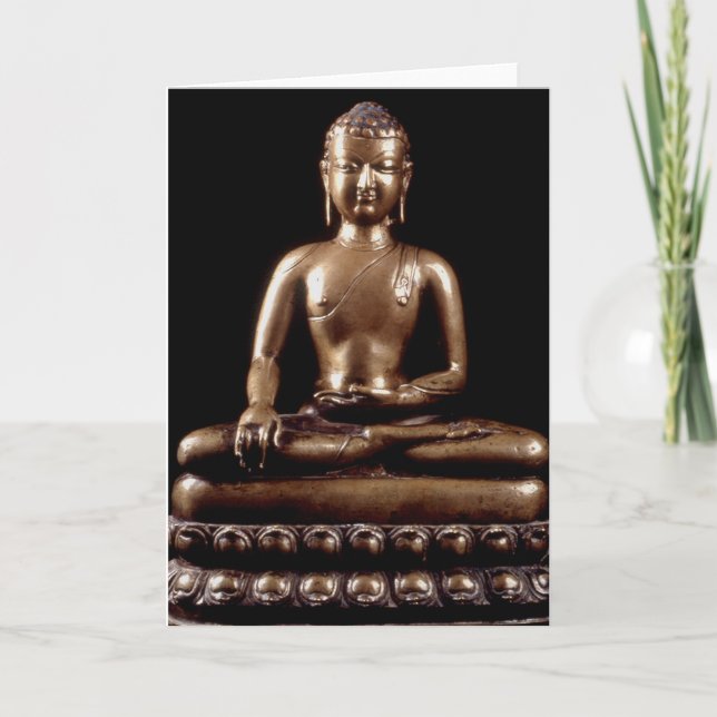 BUDDHA GREETING CARD (Front)