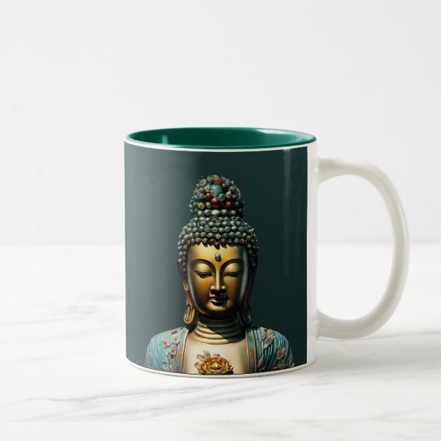 Buddha Guanyin #69 - Buddhist Shaman Mug (Right)