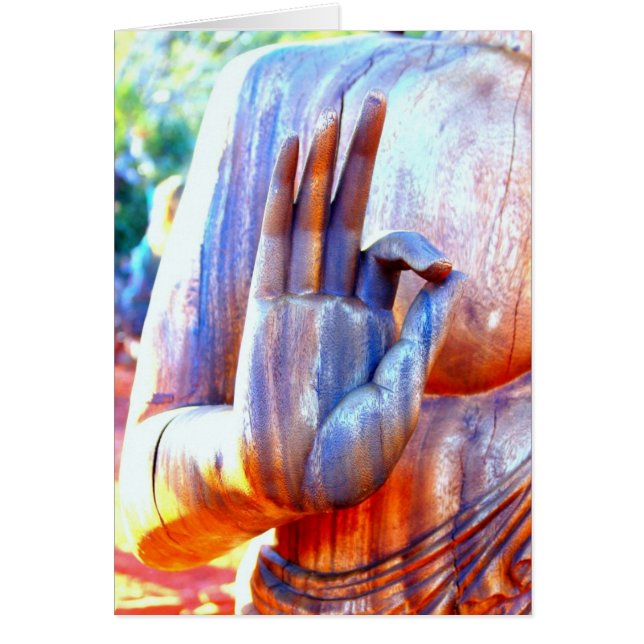 Buddha hand in mudra (Front)