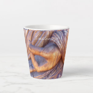 Buddha Hand Mudra Thunder_Cove Latte Mug