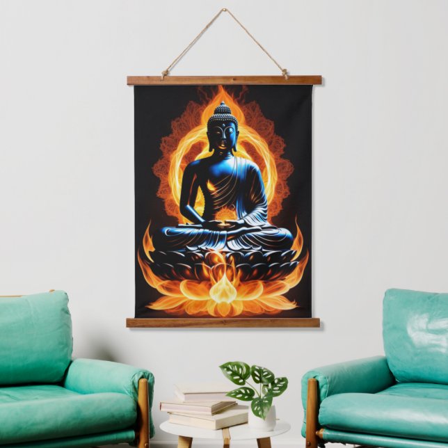 Buddha Hanging Tapestry (Living Room)