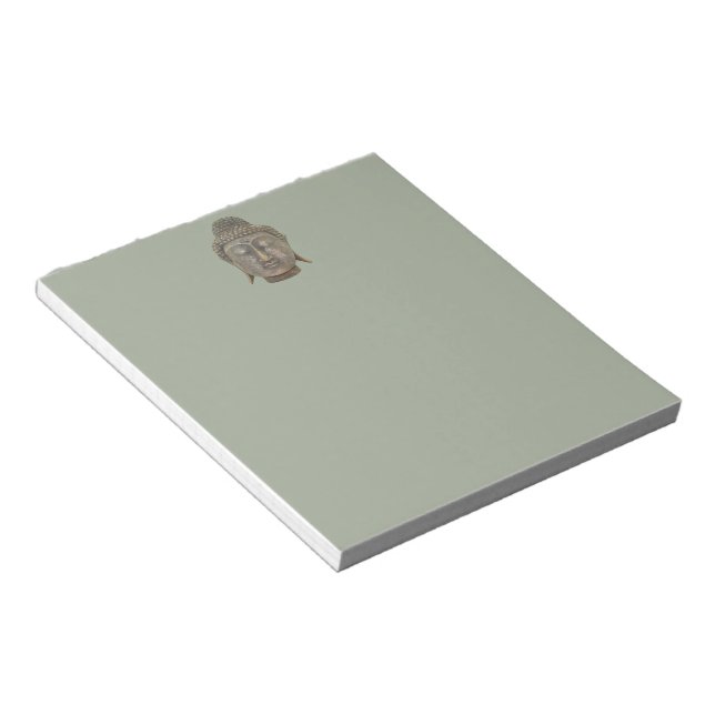 Buddha Head Notepad (Angled)