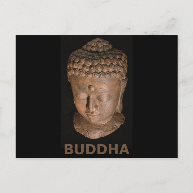 Buddha Head Postcard (Front)