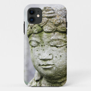 Buddha head statue iPhone 11 case