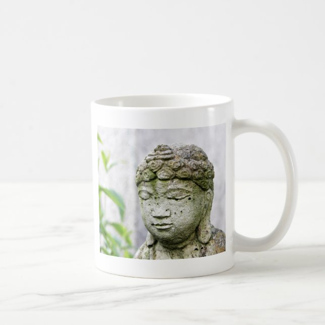 Buddha head statue coffee mug (Right)