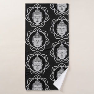 Buddha  Home And Living Bath Towel