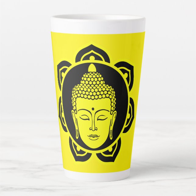 Buddha Home And Living Latte Mug (Front)