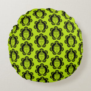 Buddha Home And Living Round Cushion