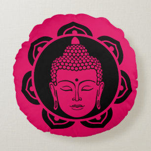 Buddha Home And Living Round Cushion
