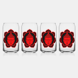 Buddha Home Decor Can Glass