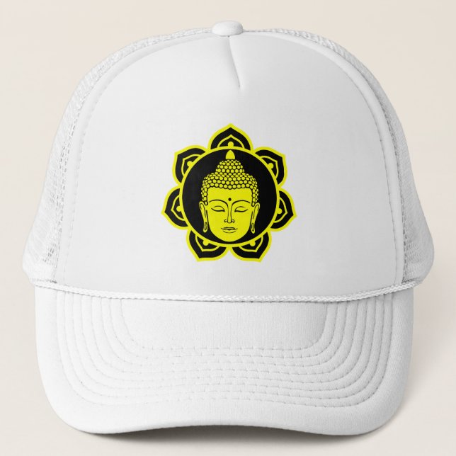 Buddha Home Decor Trucker Hat (Front)