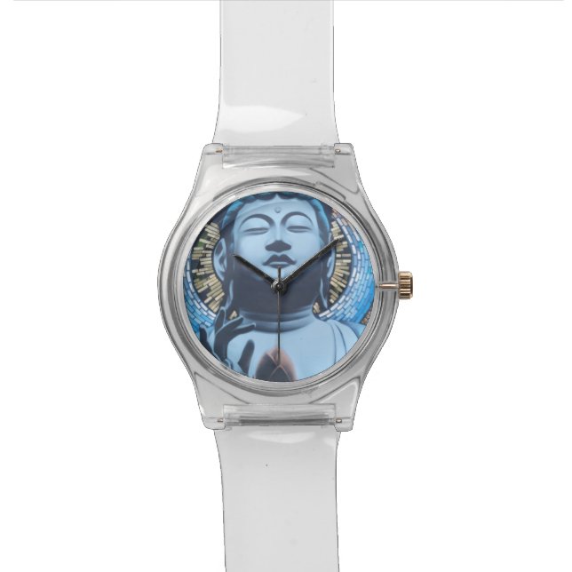 Buddha in Blue Watch (Close Up)