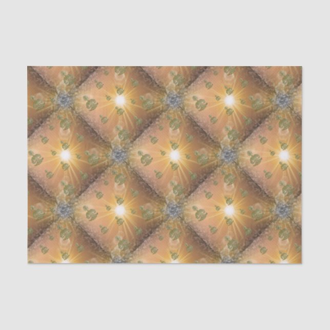 buddha in clouds in digital tissue paper (Front)