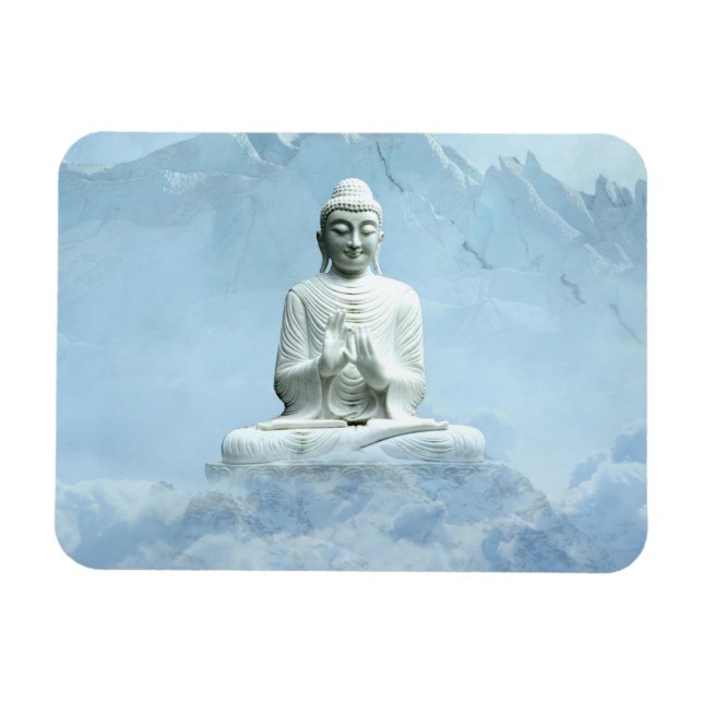 Buddha in Clouds Magnet (Horizontal)