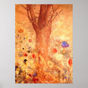 Buddha in His Youth Poster Print by Redon