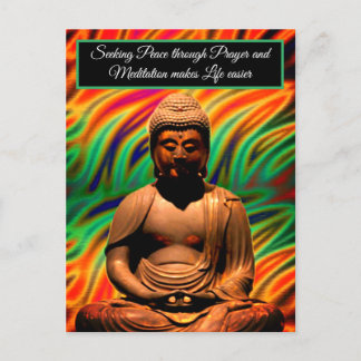 Buddha in Meditation Postcard