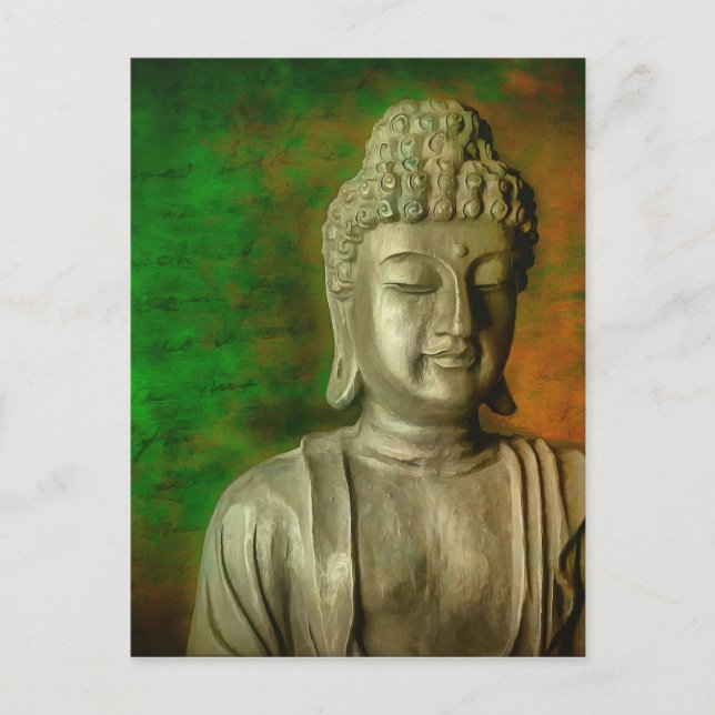 Buddha in Meditation Postcard (Front)