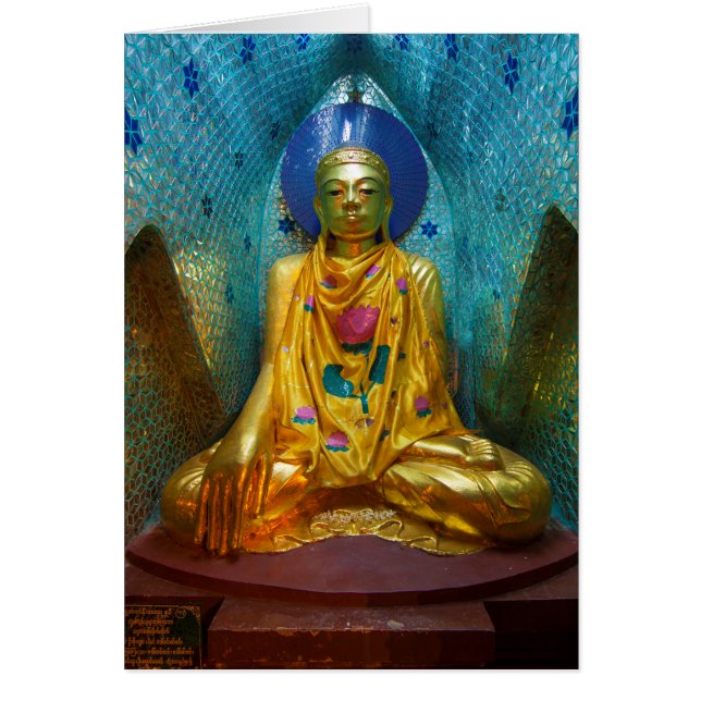 Buddha In Ornate Alcove (Front)