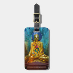 Buddha In Ornate Alcove Luggage Tag
