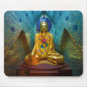 Buddha In Ornate Alcove Mouse Pad