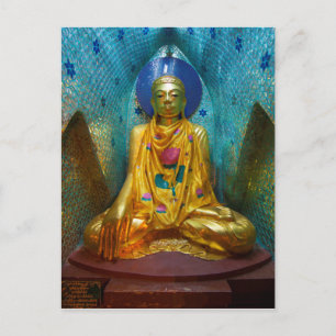 Buddha In Ornate Alcove Postcard