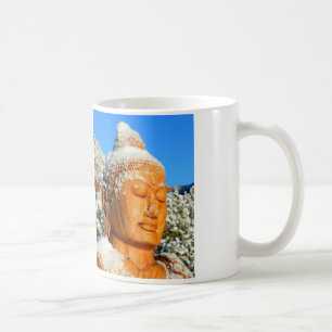 Buddha in Snow Mug