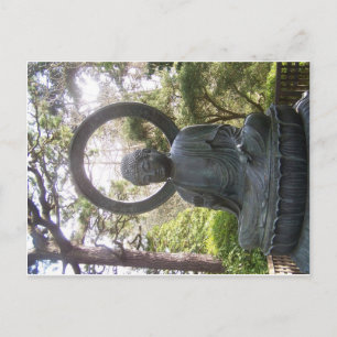 Buddha in the Japanese Tea Garden Postcard