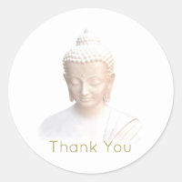 Buddha In White | Serene Meditative Thank You