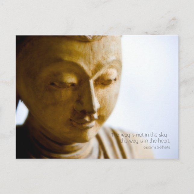 Buddha • Inspirational Postcard (Front)