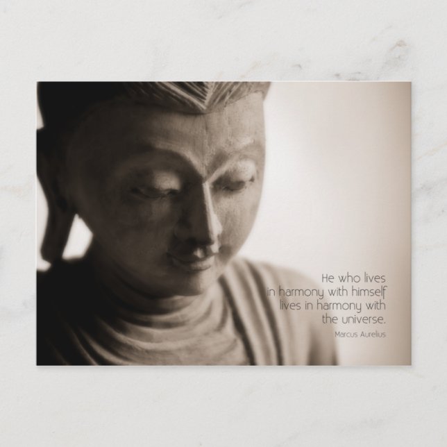 Buddha • Inspirational Postcard (Front)