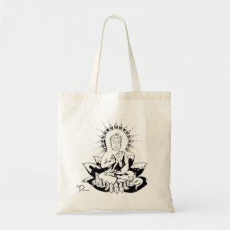 Buddha Kitty Tote