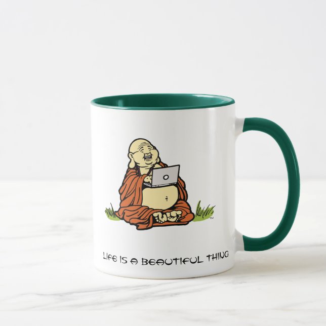 Buddha Laptop Mug (Right)
