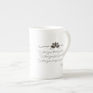Buddha Law of Attraction Bone China Coffee Mug