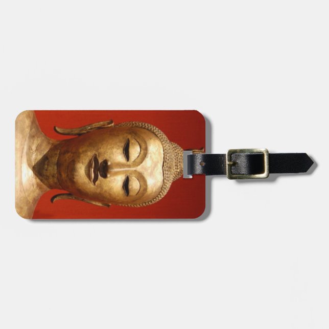 Buddha Luggage Tag (Front Horizontal)