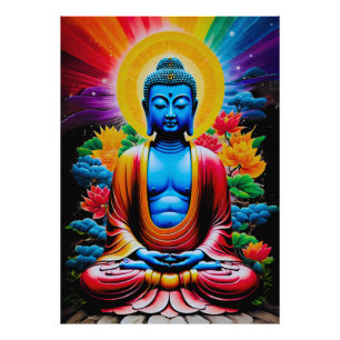 Buddha Luminous Awakening Photo Print