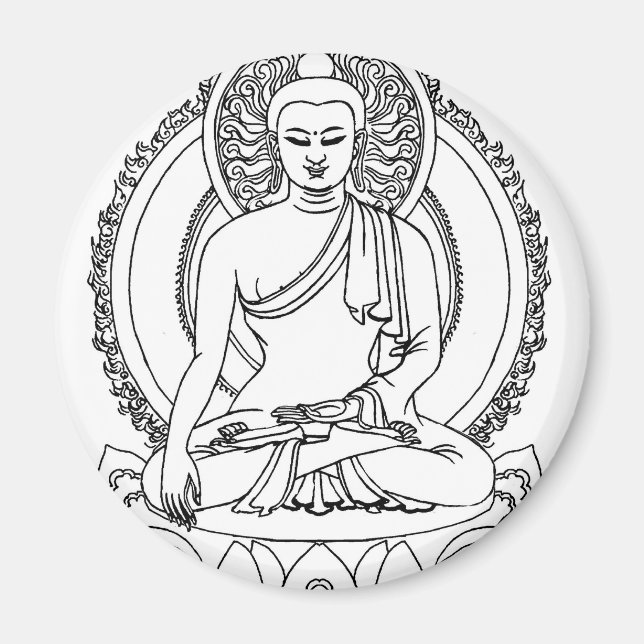 Buddha Magnet (Front)
