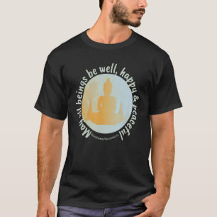 Buddha Mandala Buddhist Mindfulness Buddhism Lovin T-Shirt