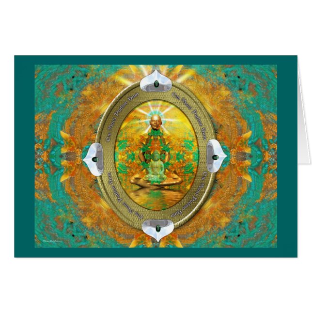 Buddha Medallion (Front Horizontal)