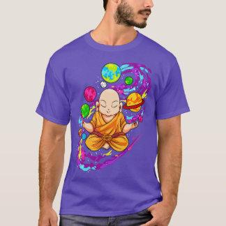 Buddha Meditate Yoga Zen Universe T-Shirt