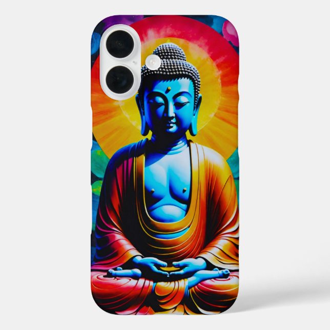 Buddha Meditates  Case-Mate iPhone Case (Back)
